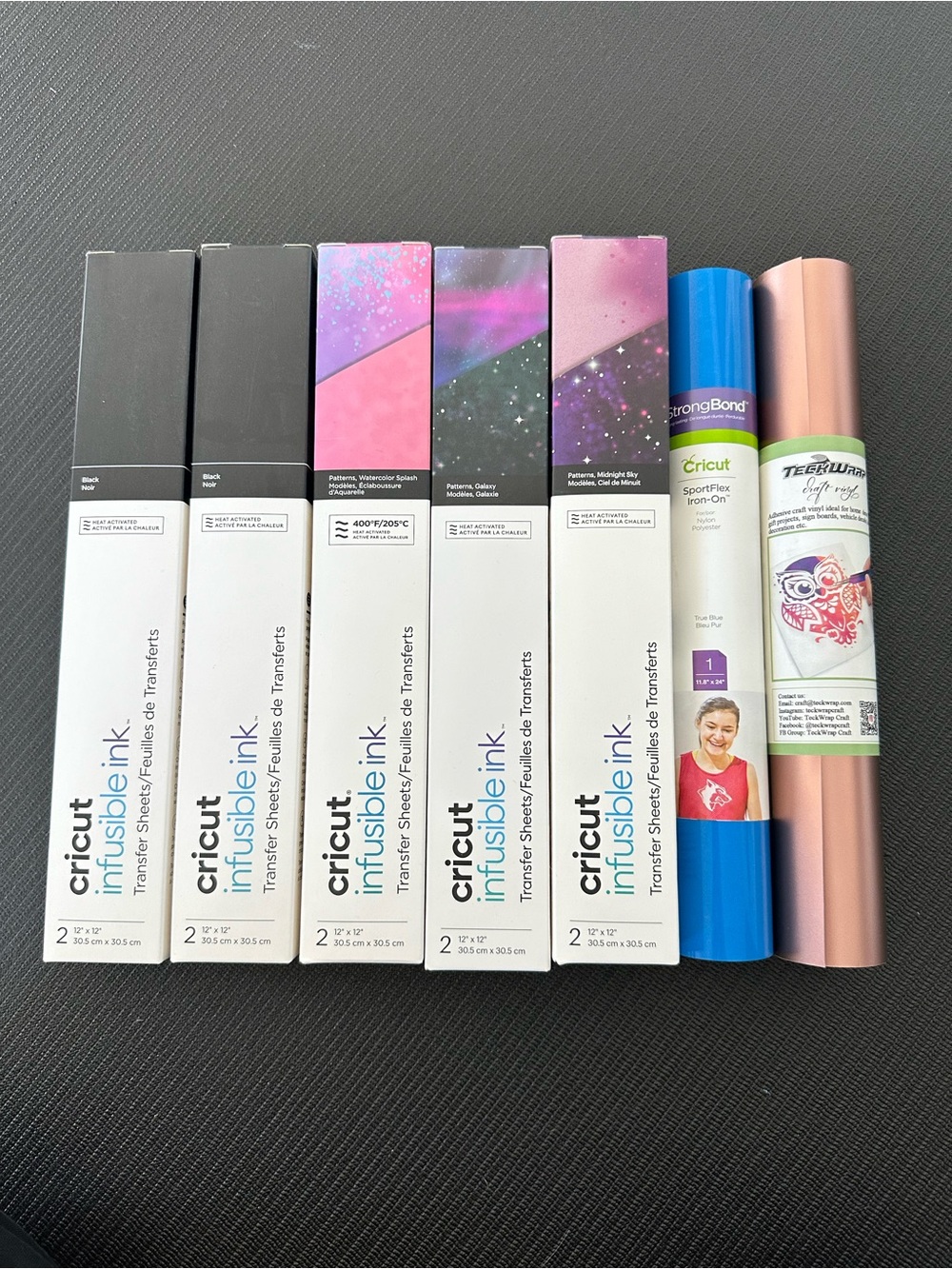 Cricut Infusible Ink Transfer Sheets & Iron-On HTV Bundle